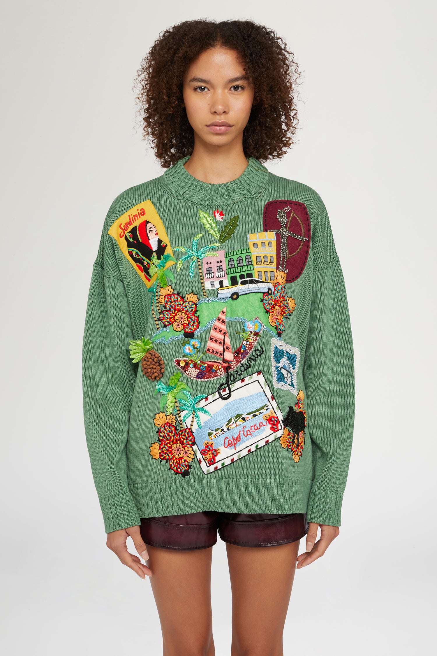 Maglione con Patchworks