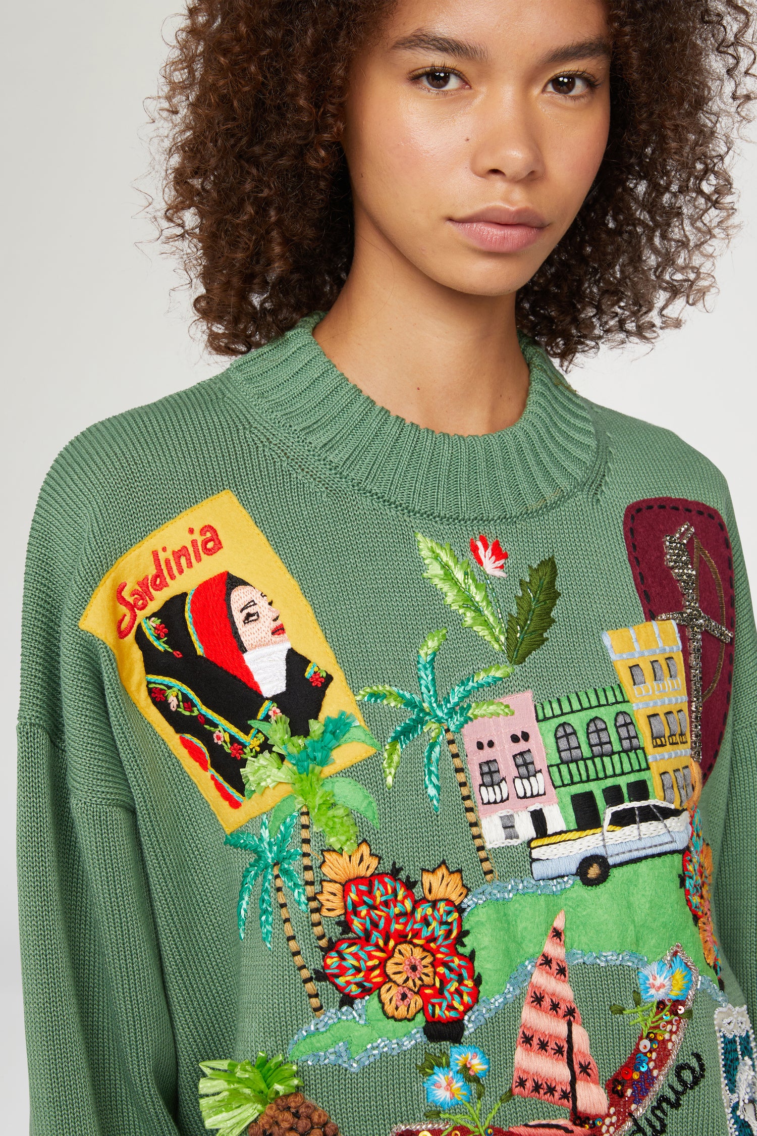 Maglione con Patchworks