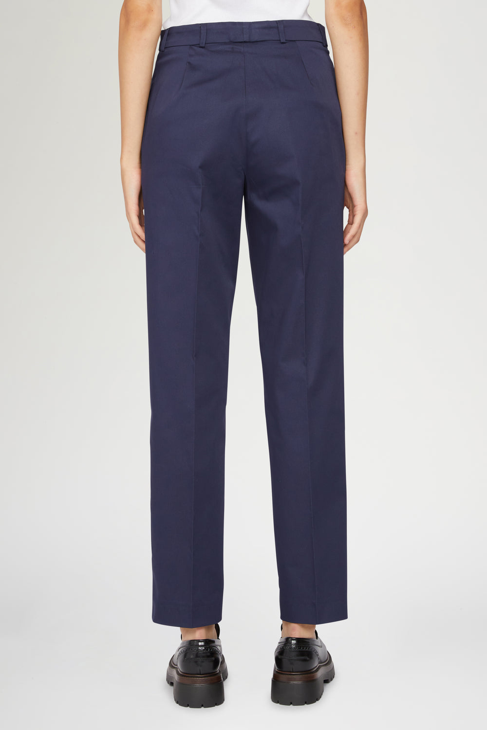 Pantaloni Slim Blu
