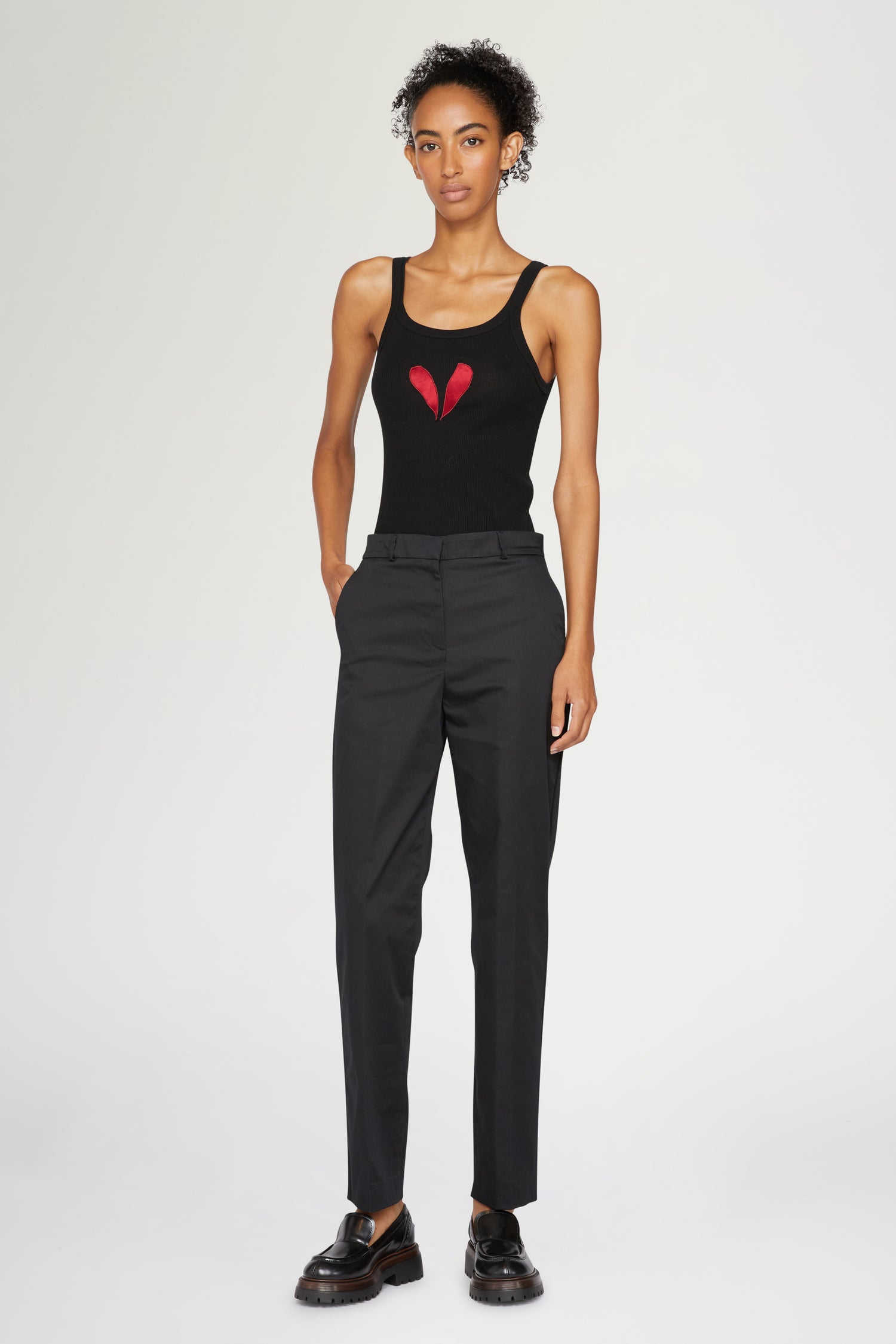 Slim Pants Black