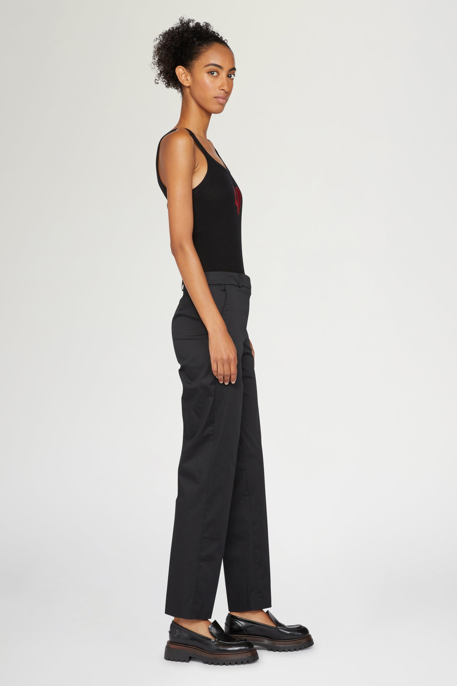 Slim Pants Black