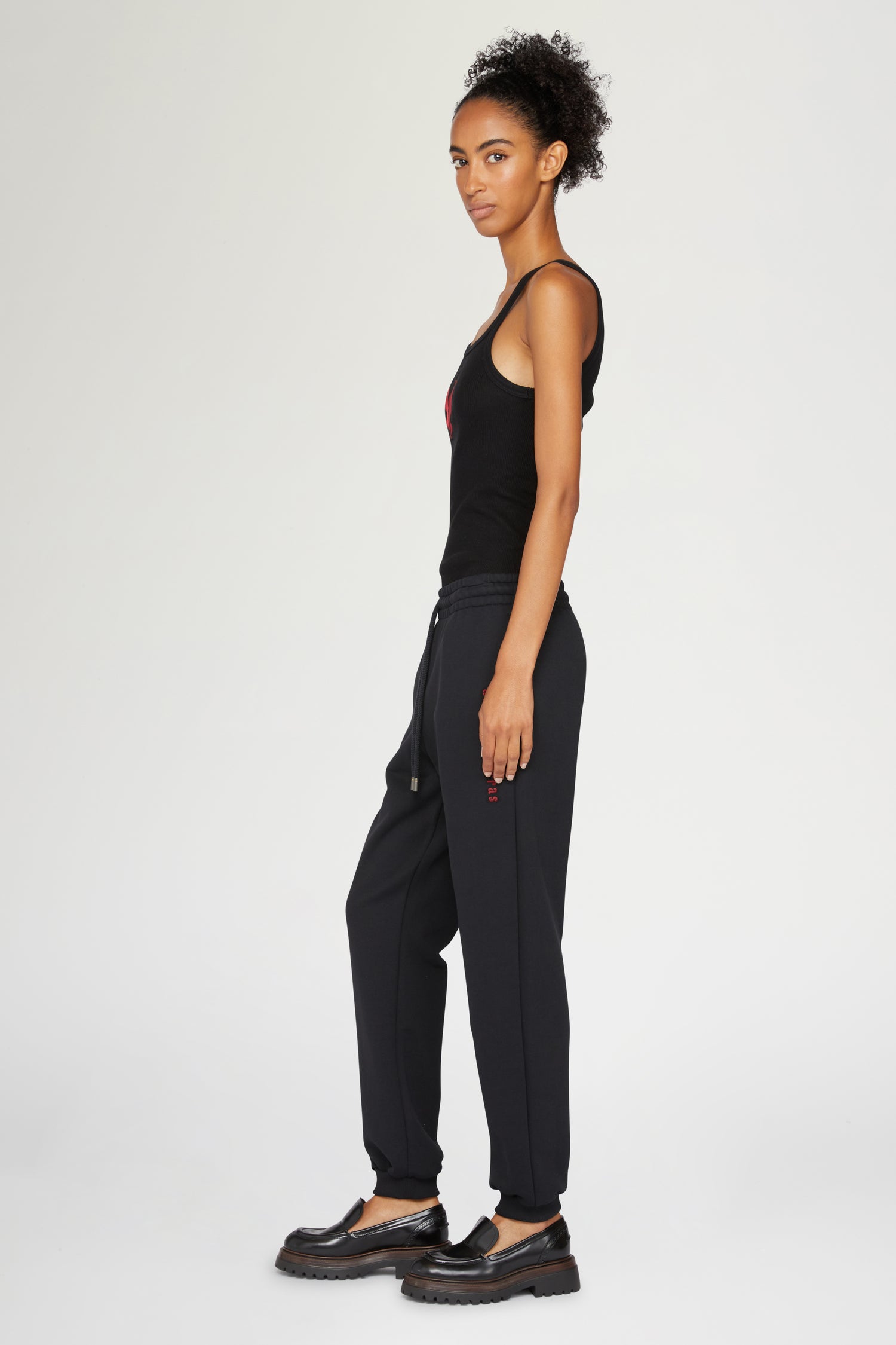 Pantaloni con logo