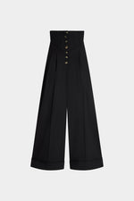 Black Palazzo Pants with High waist