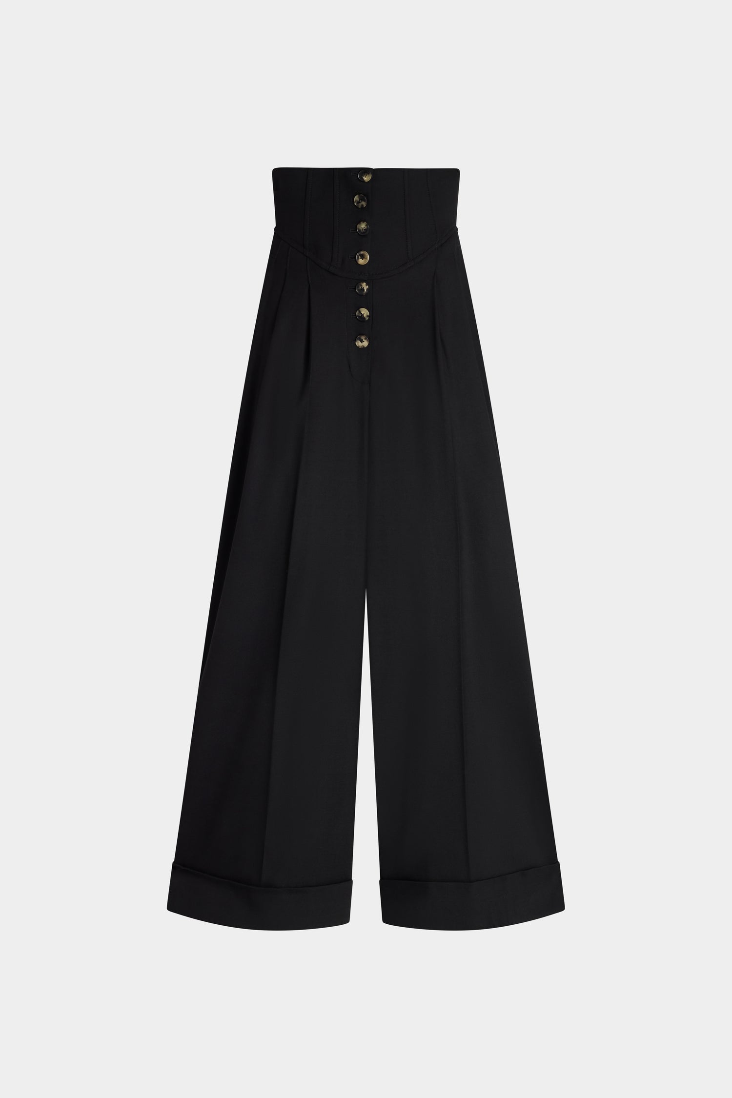 Black Palazzo Pants with High waist