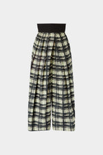 Pantaloni a Gamba Larga Quadri