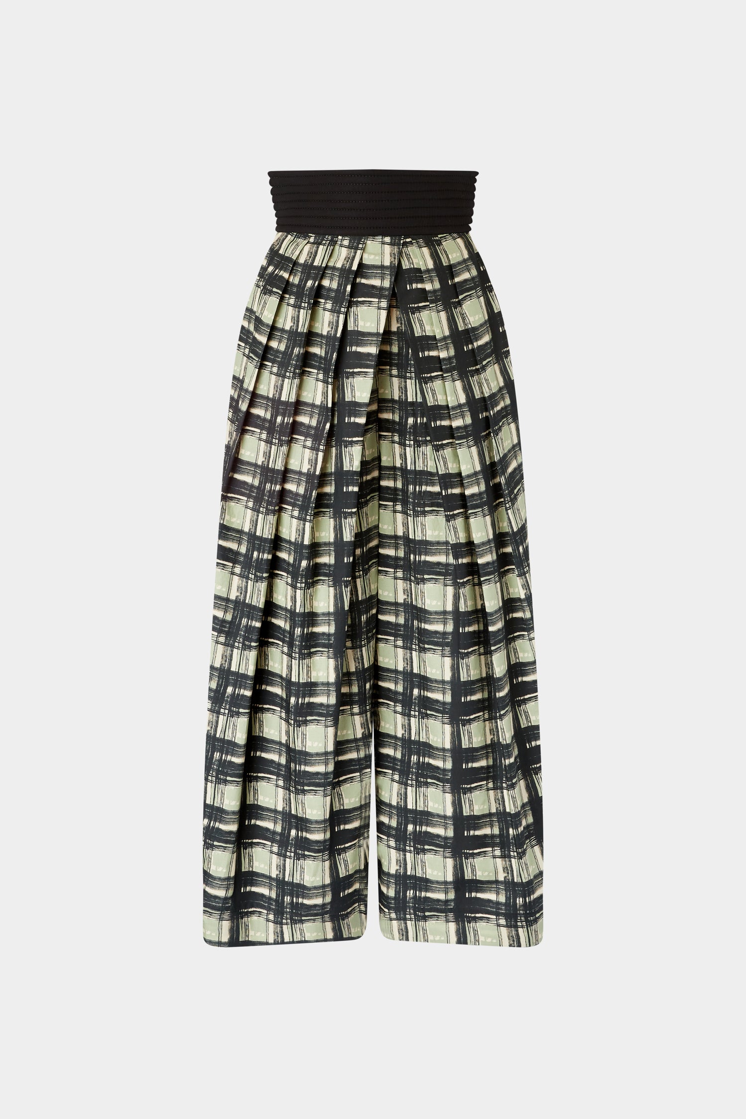 Pantaloni a Gamba Larga Quadri