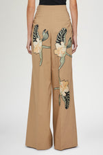 Pantaloni Palazzo Patchwork Ibiscus