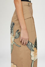Pantaloni Palazzo Patchwork Ibiscus