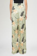 Palazzo Pants Ibiscus Print