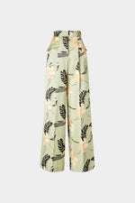 Palazzo Pants Ibiscus Print