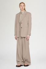 Taupe Palazzo Pants