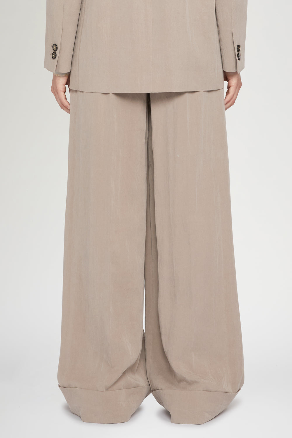 Taupe Palazzo Pants