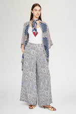 Cotton Pants with Mandala Print