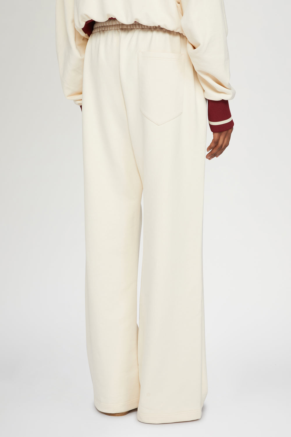 Ivory Cotton Sweatpants