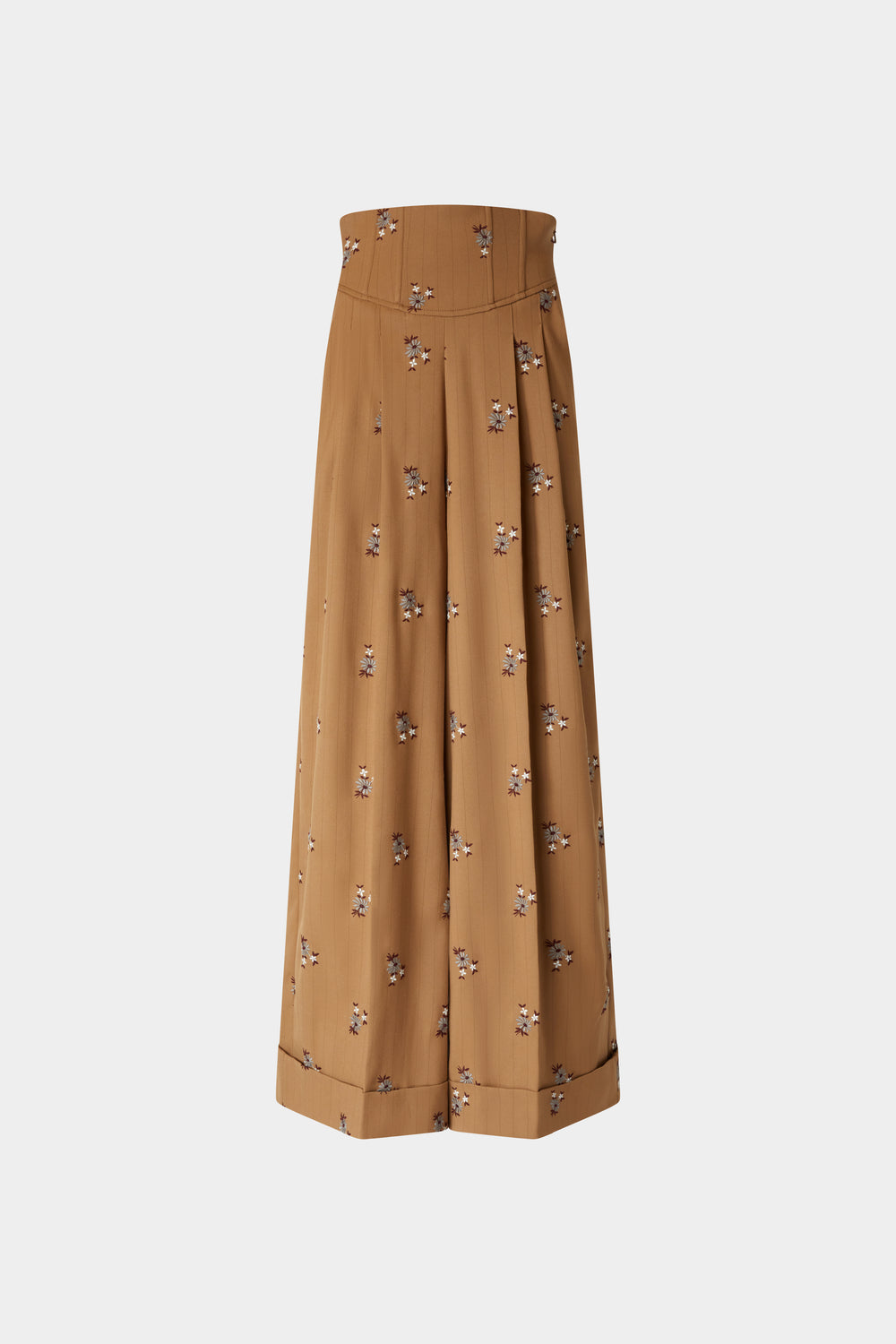 Pantaloni Palazzo in Stile Corsetto