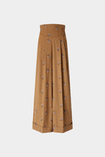 Corset-Style Palazzo Trousers