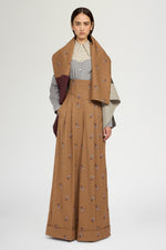 Corset-Style Palazzo Trousers
