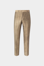 Golden Stripe Straight Pants