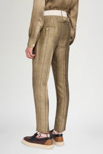Golden Stripe Straight Pants