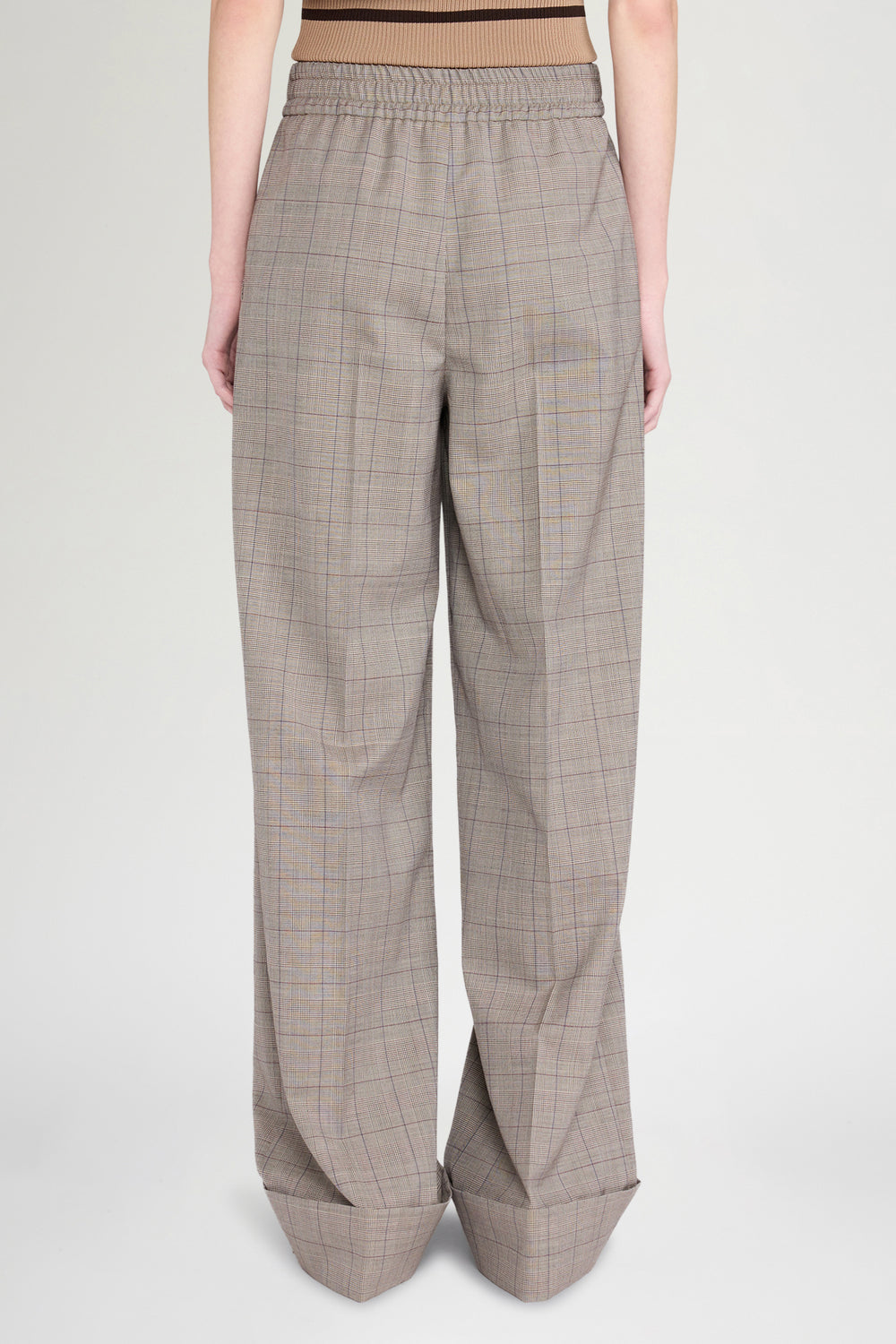 Pantaloni Principe di Galles Grigio