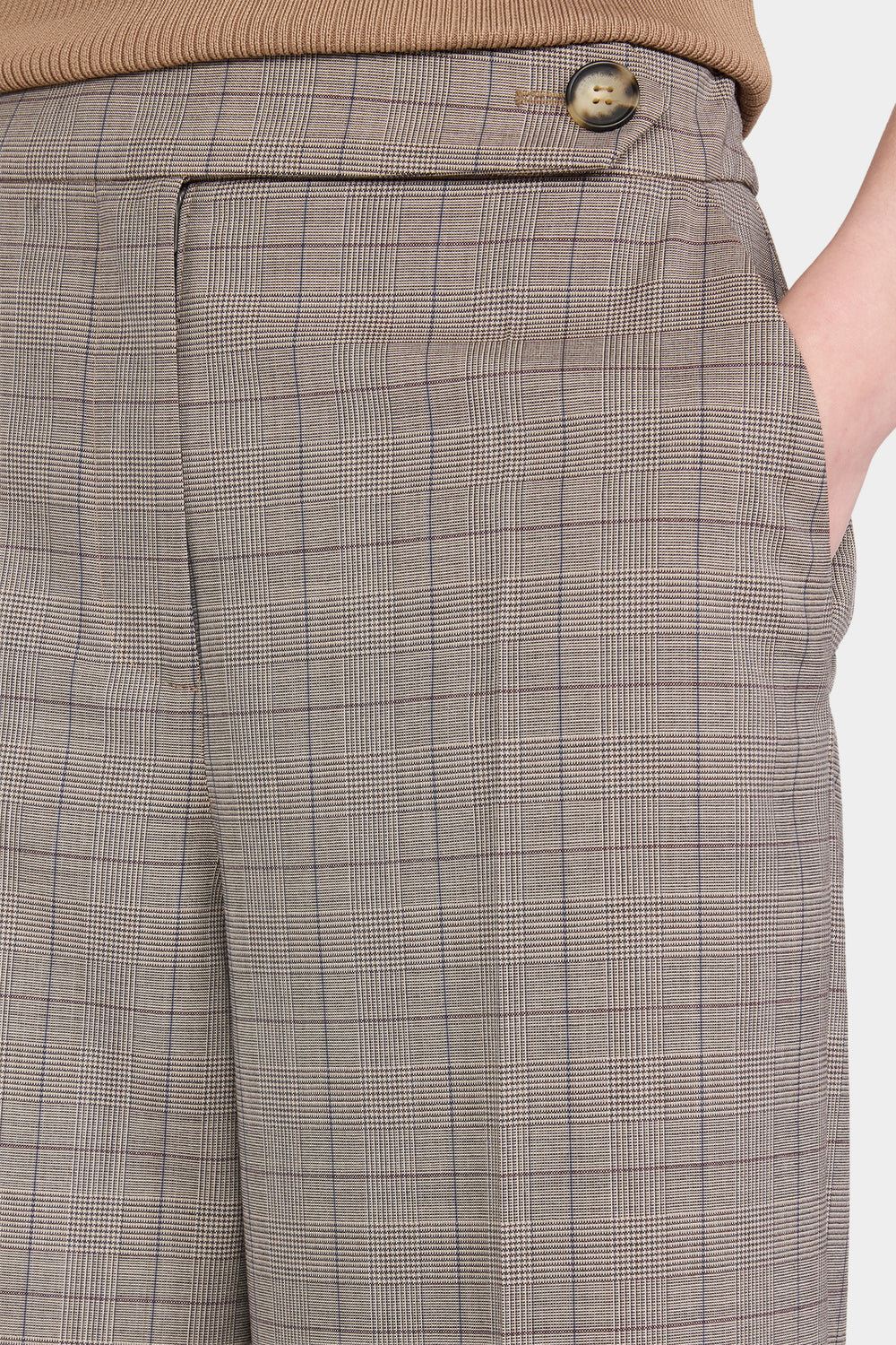 Pantaloni Principe di Galles Grigio
