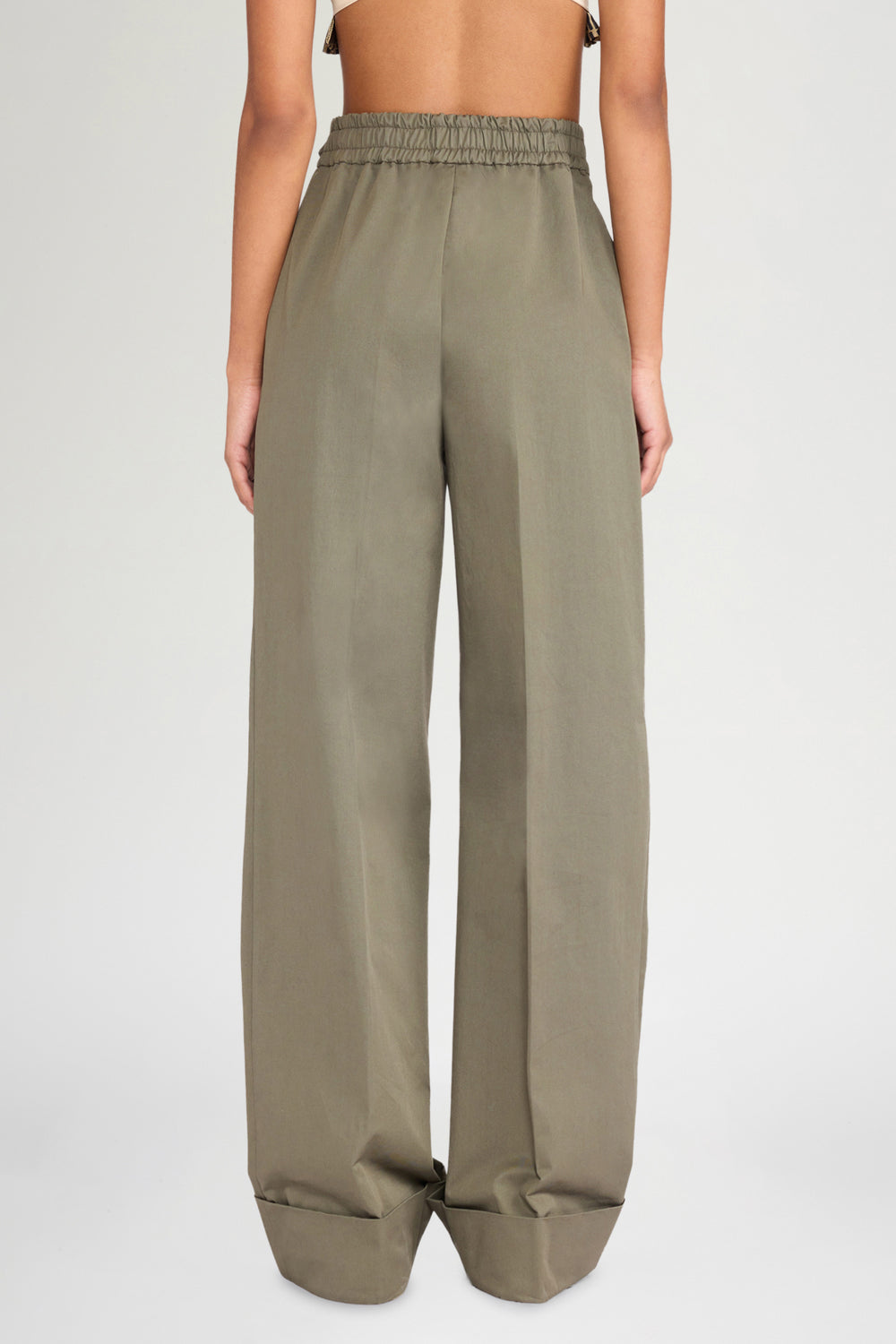 Pantaloni Sartoriali a Gamba Larga