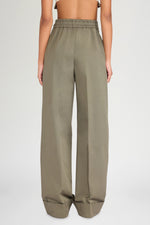 Pantaloni Sartoriali a Gamba Larga