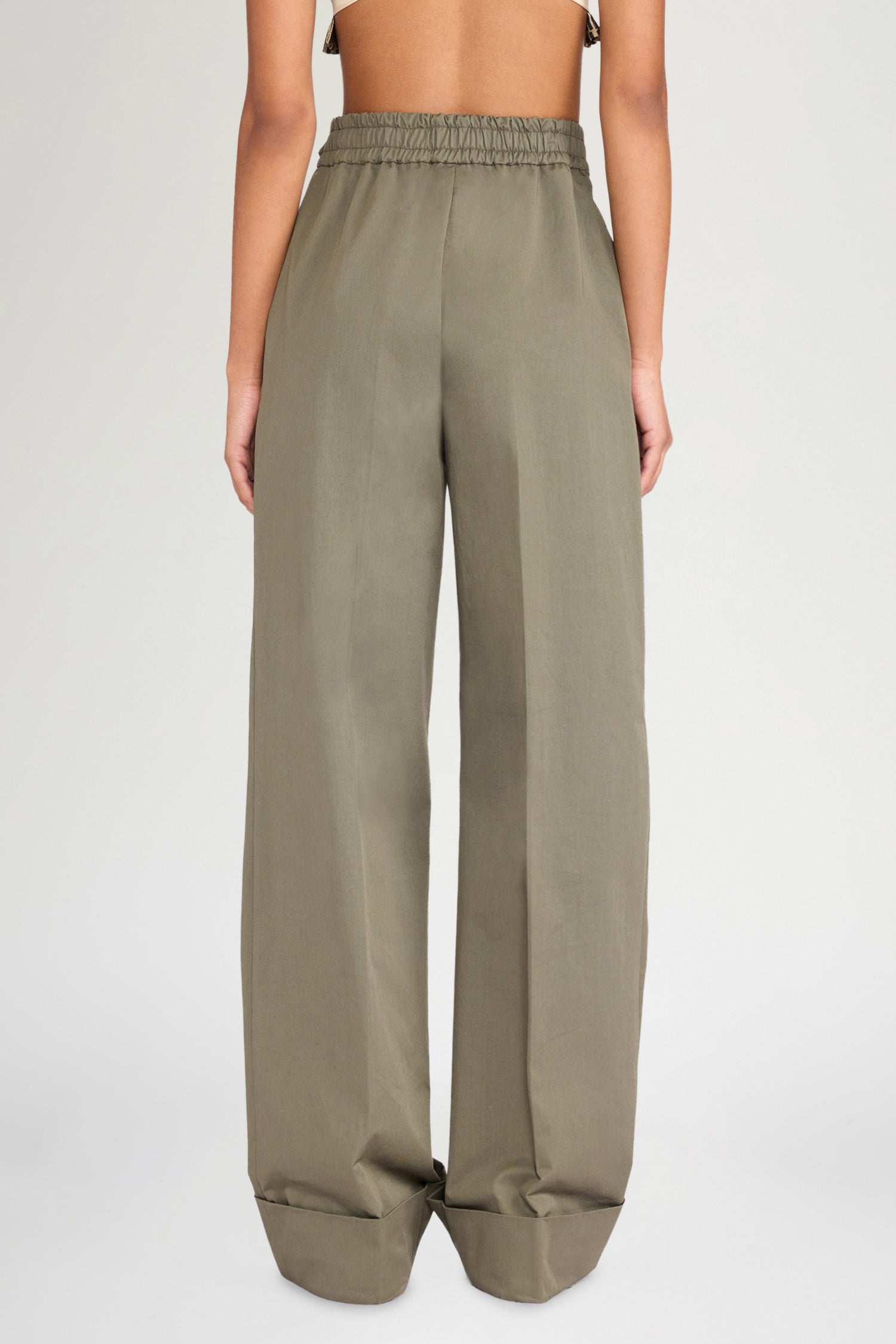 Pantaloni Sartoriali a Gamba Larga
