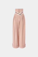 Antique Pink Bustier Trousers