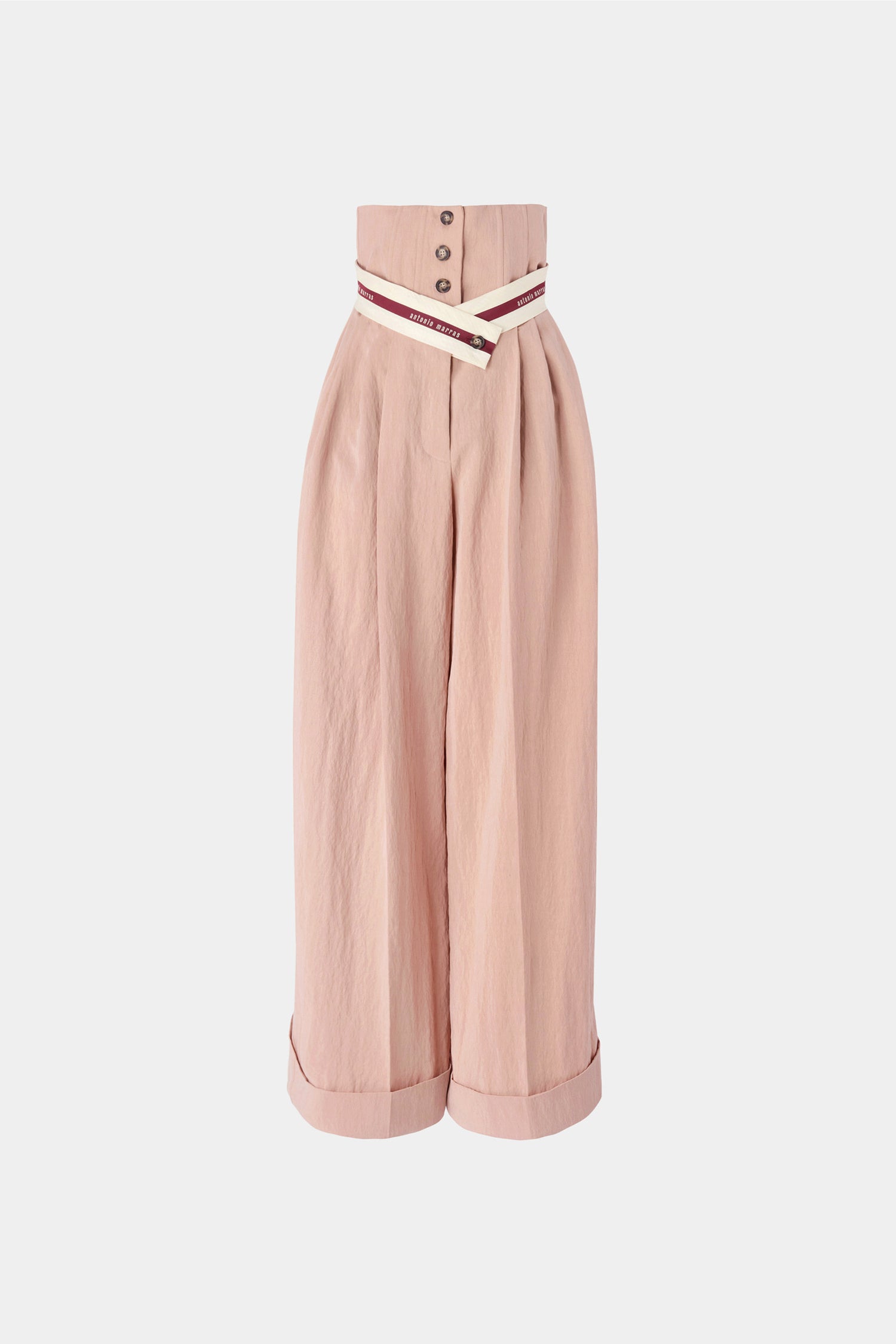 Antique Pink Bustier Trousers