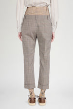 Pantaloni Principe di Galles a Doppio Effetto