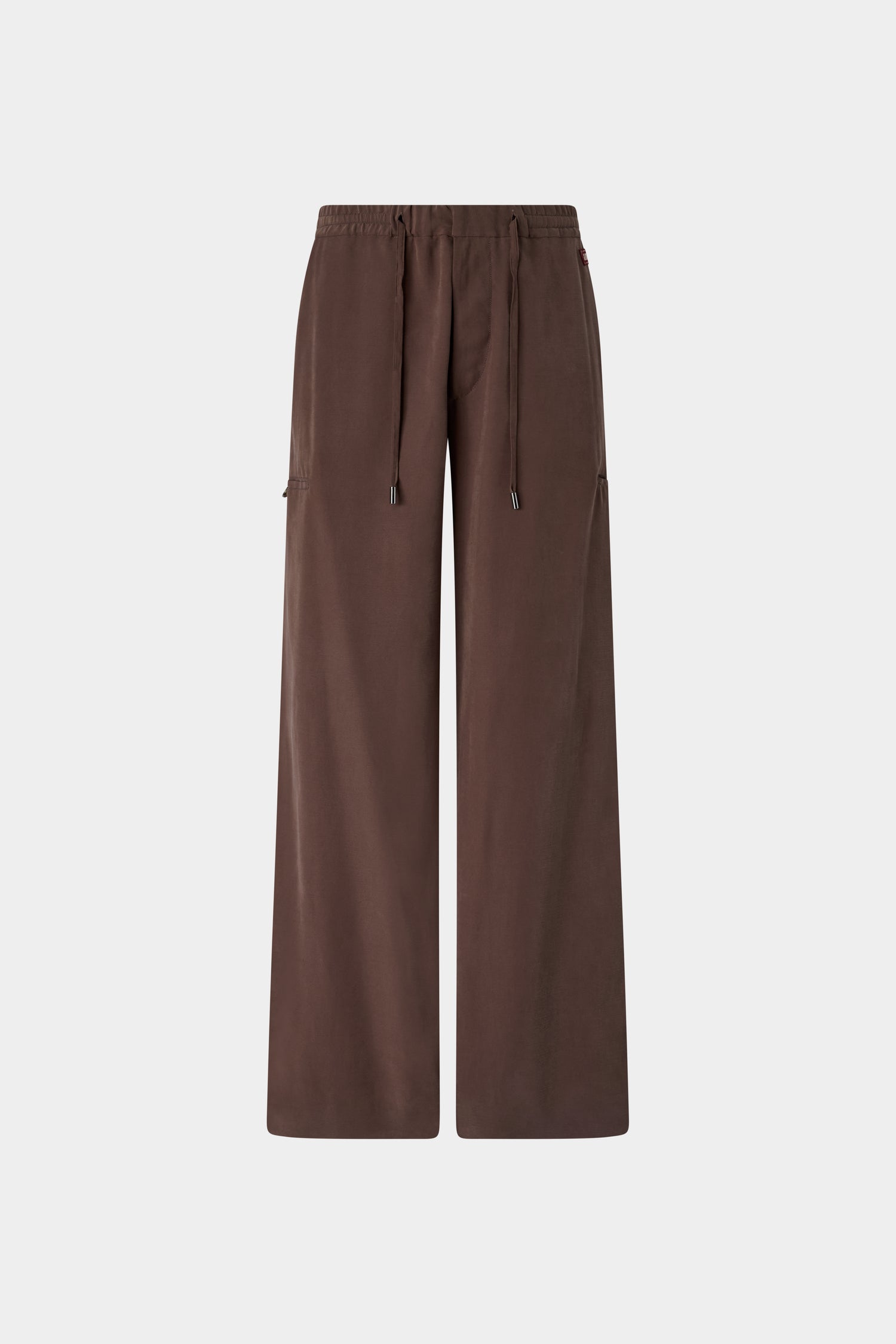 Pantaloni Fluidi a Gamba Larga 