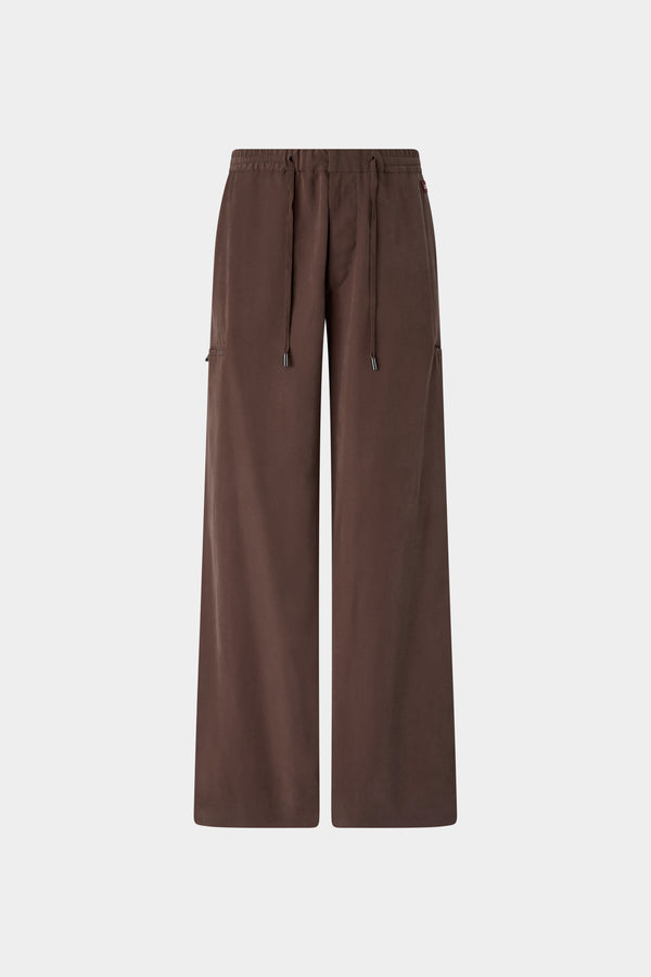Pantaloni Fluidi a Gamba Larga 