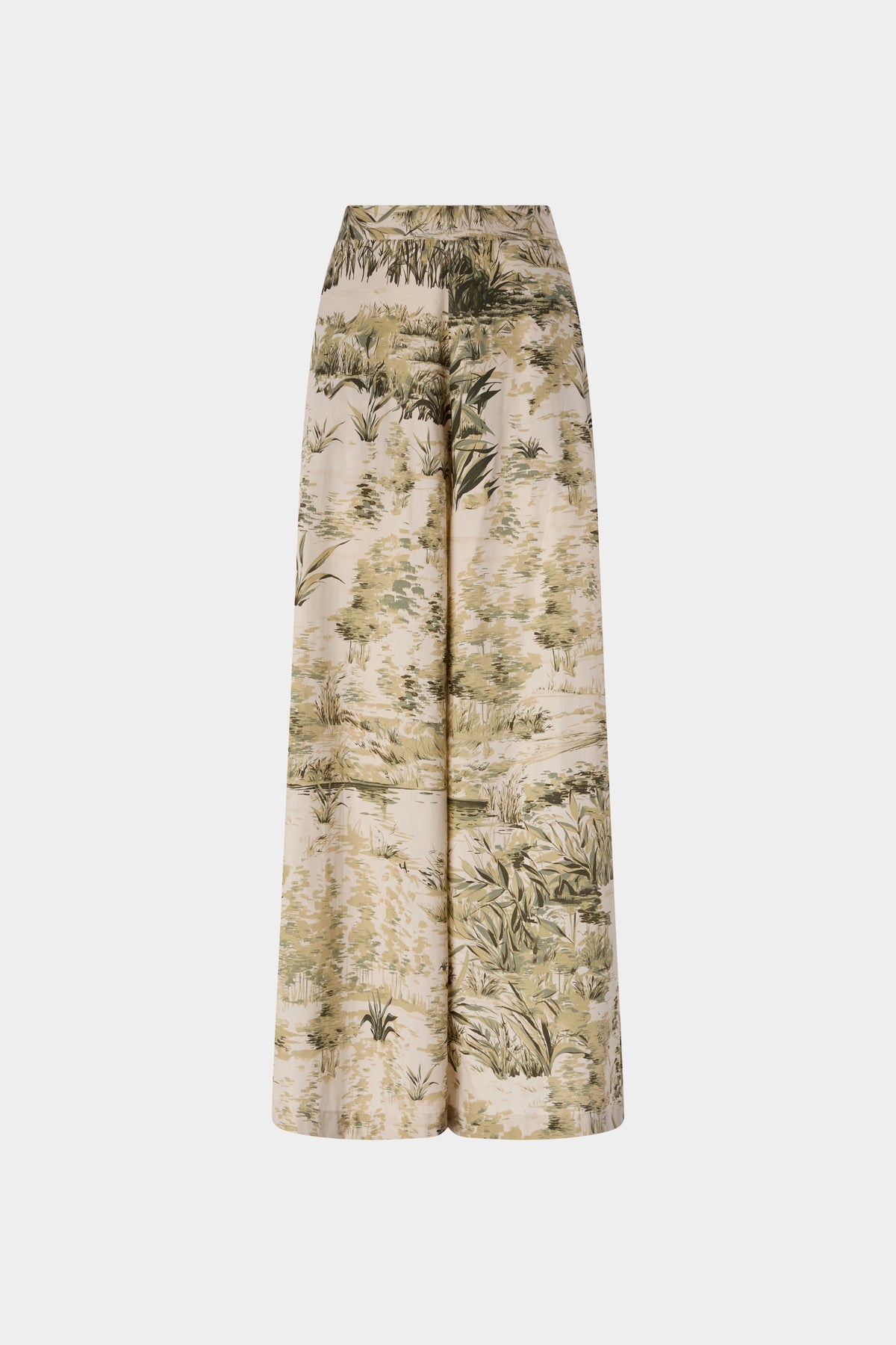 Pantaloni Palazzo Stampa Botanica