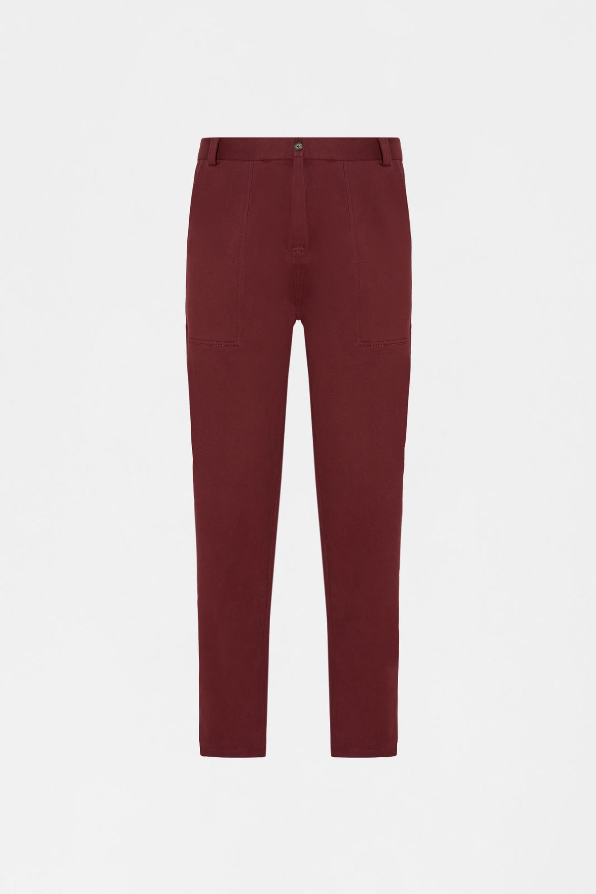 Pantaloni da carpentiere bordeaux