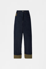Pantaloni a 5 tasche dal taglio ampio