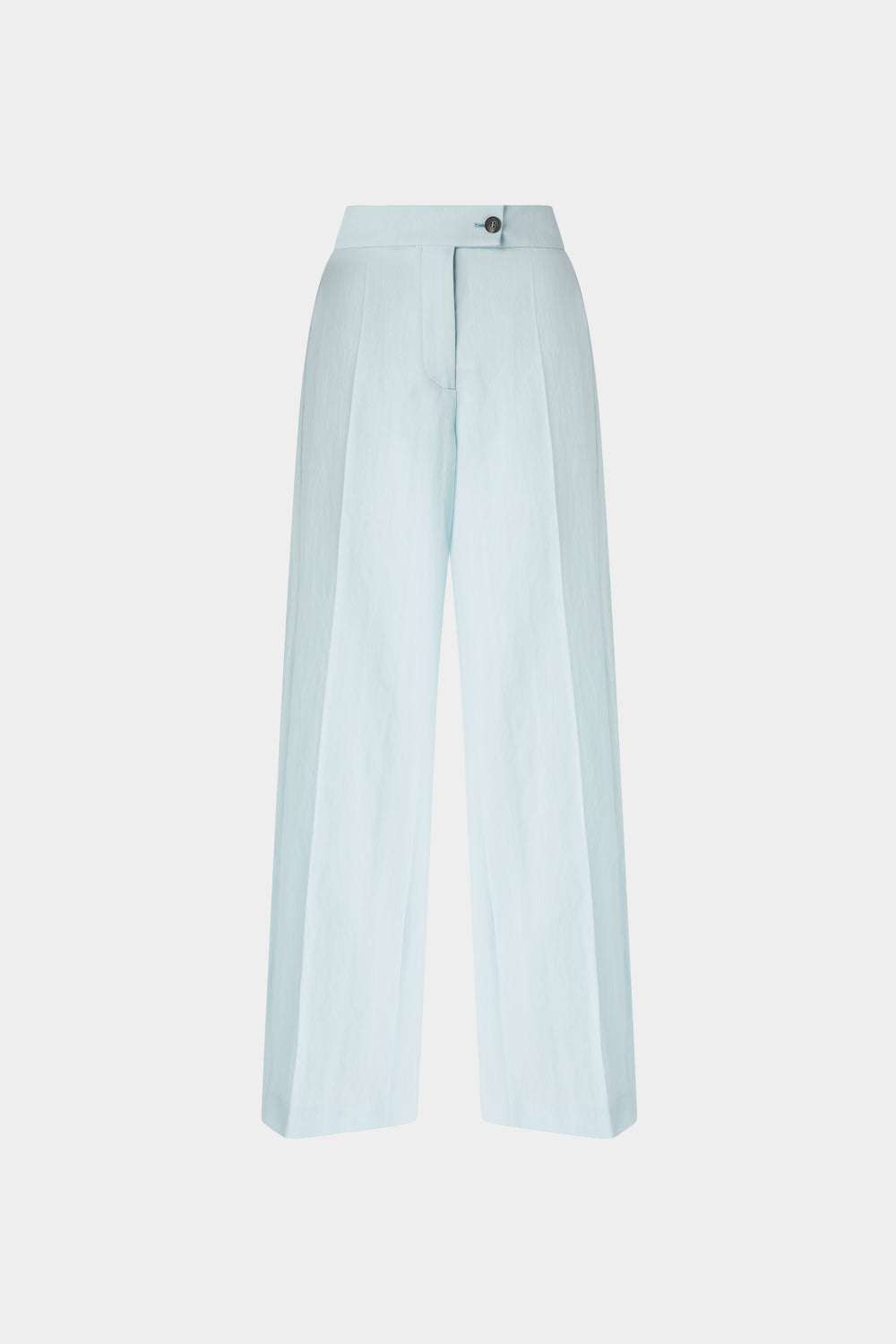 Light-Blue Straight-Leg Pants