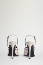 Ivory Bow Sandals