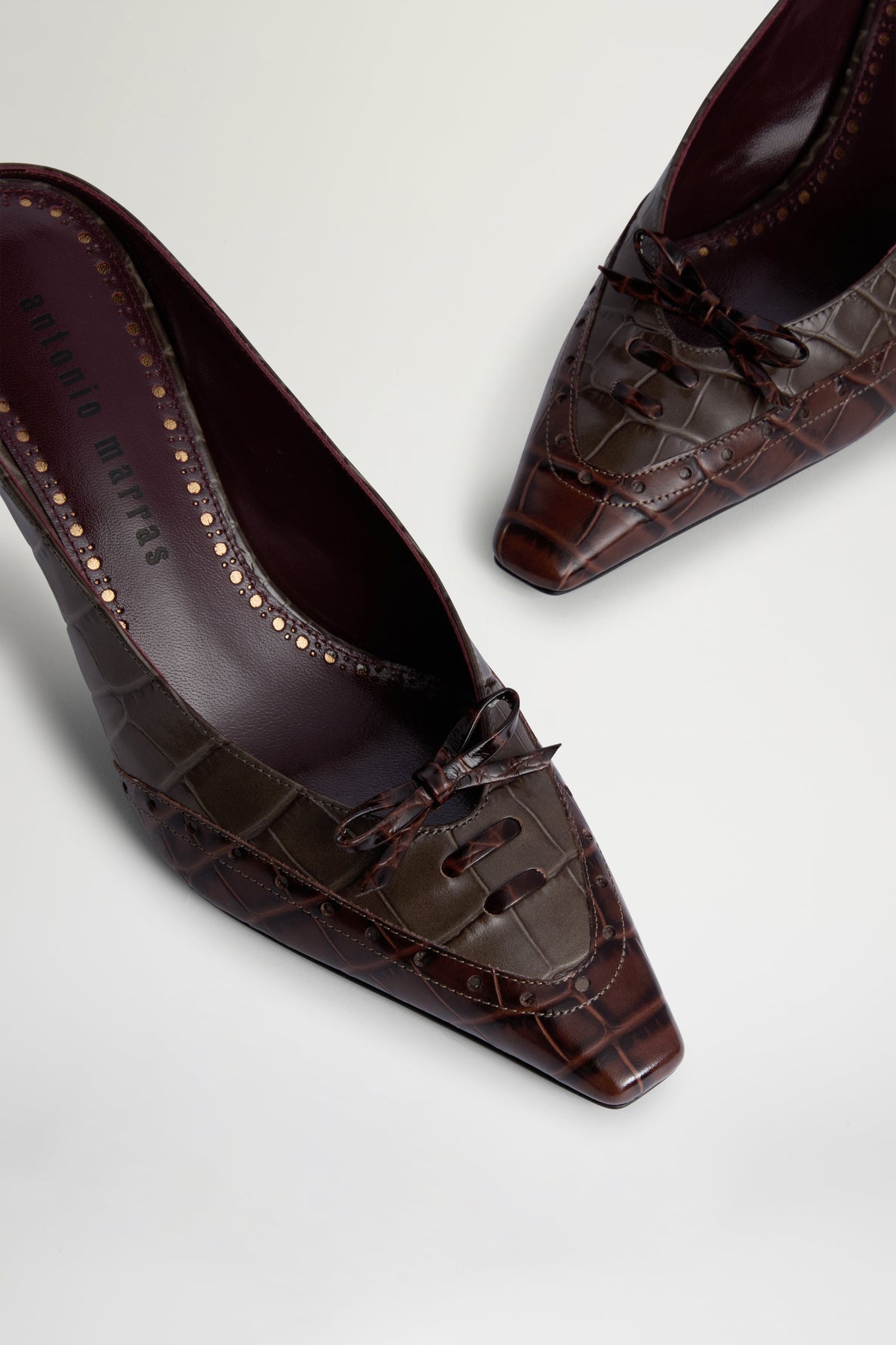 Mule Vintage con Tacco