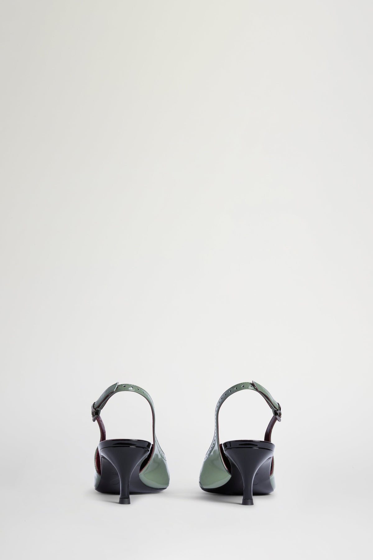 Slingback Nere e Verdi