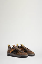 Jacquard Brocade Sneakers with Metallic Trim