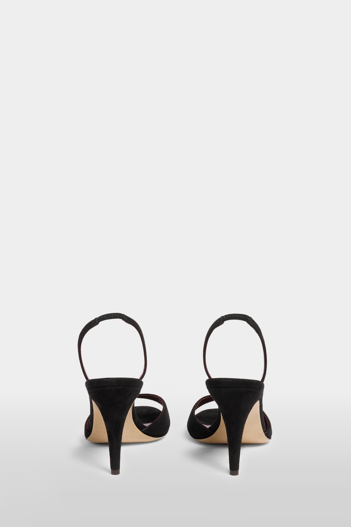 Heeled Sandals with Heart-Shaped Jewel