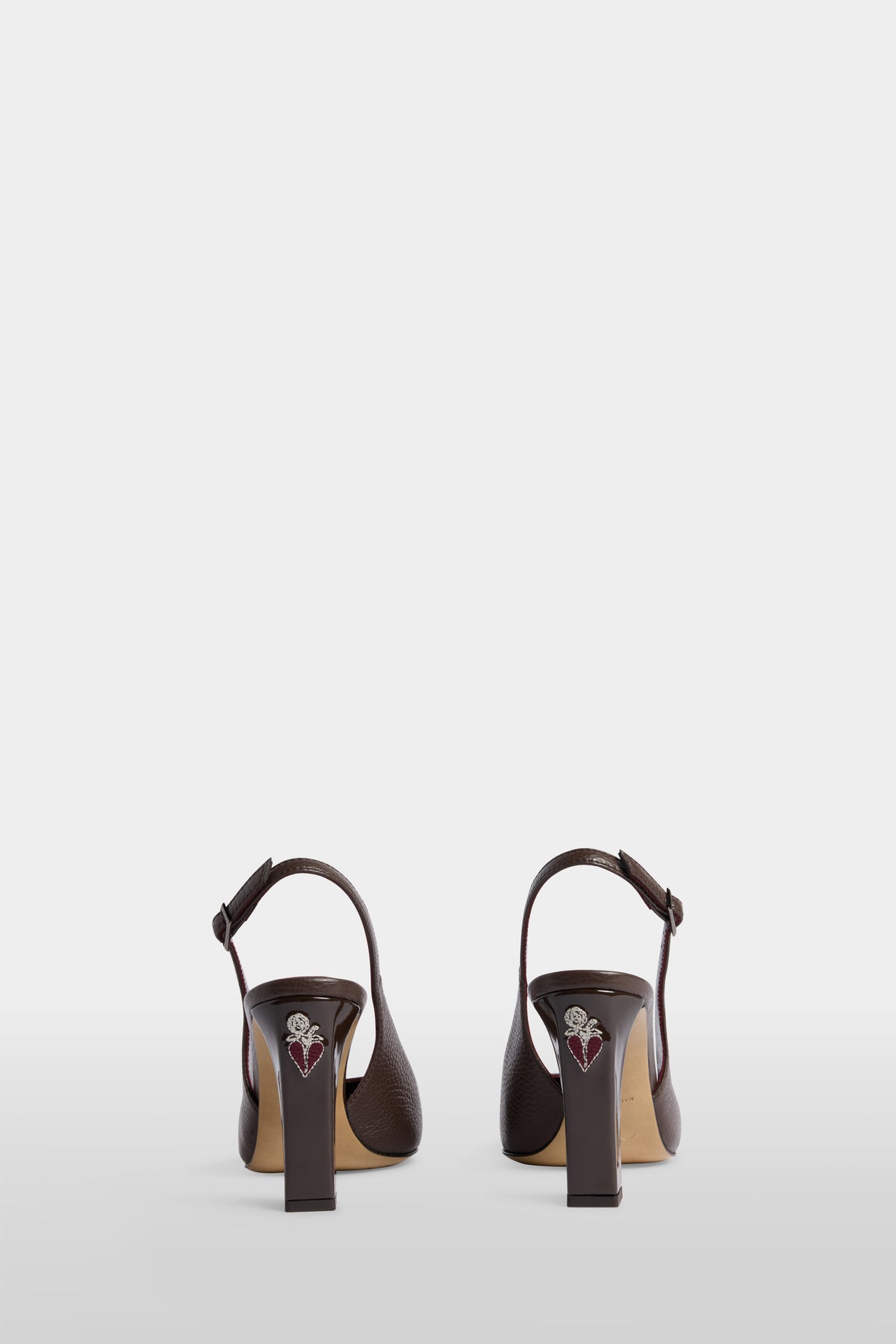 Décolleté Slingback in Pelle