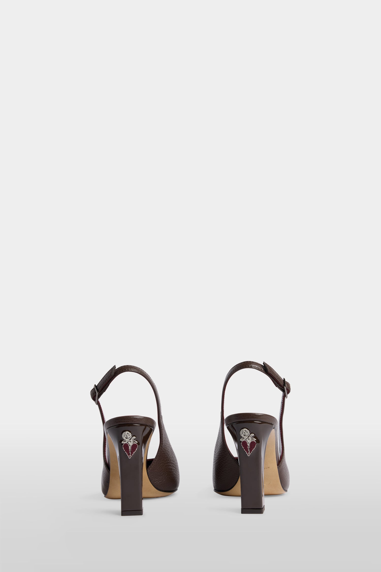 Décolleté Slingback in Pelle