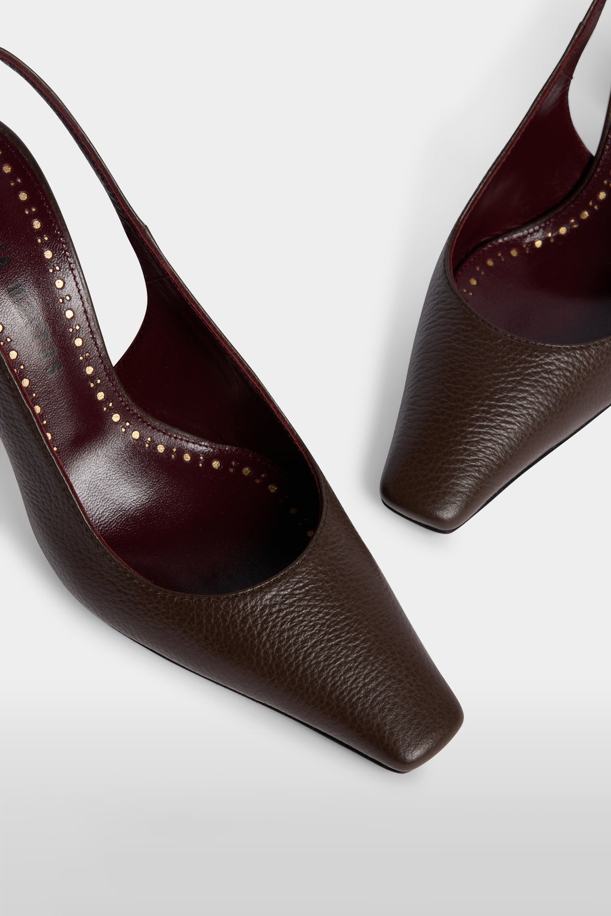 Décolleté Slingback in Pelle