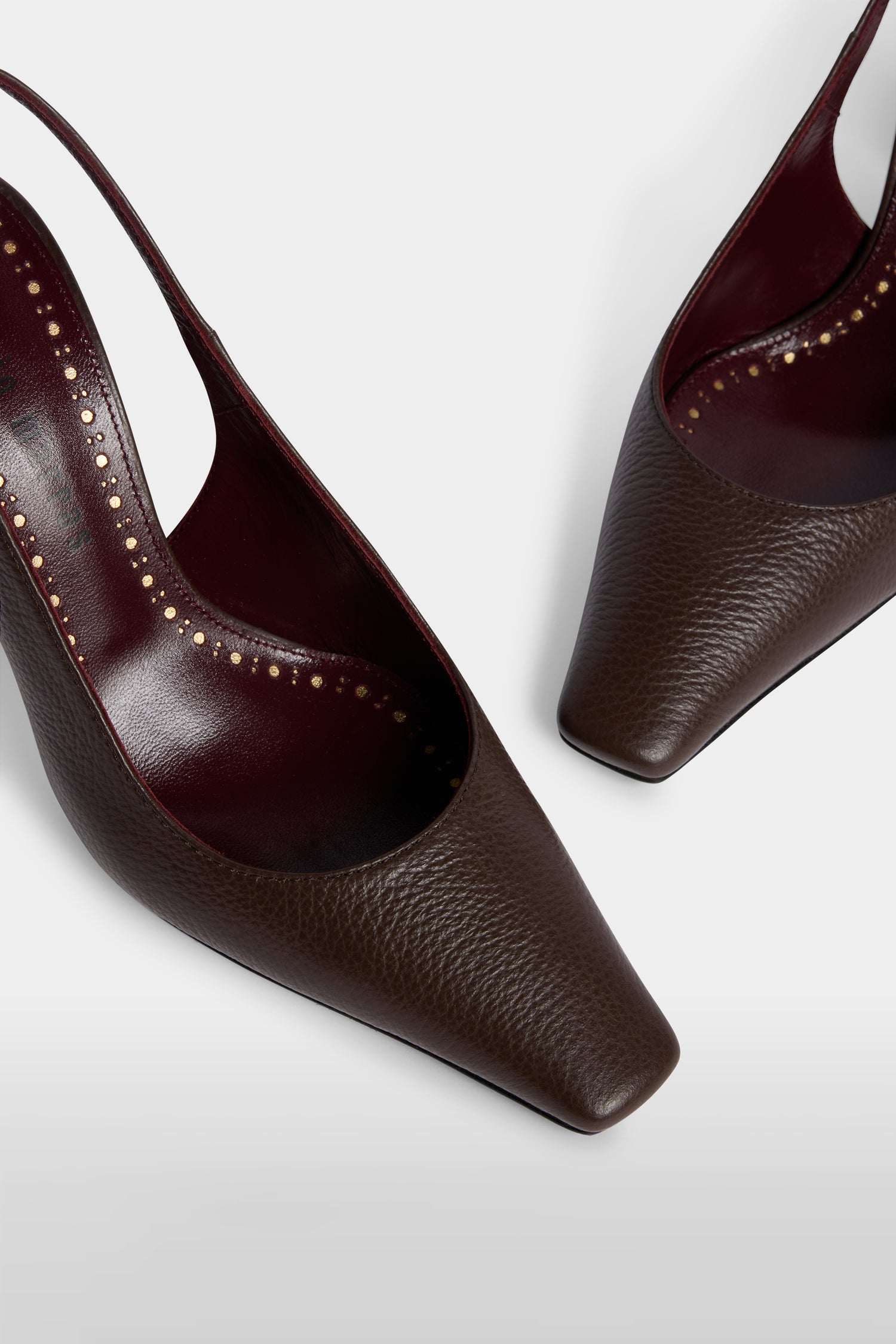 Décolleté Slingback in Pelle