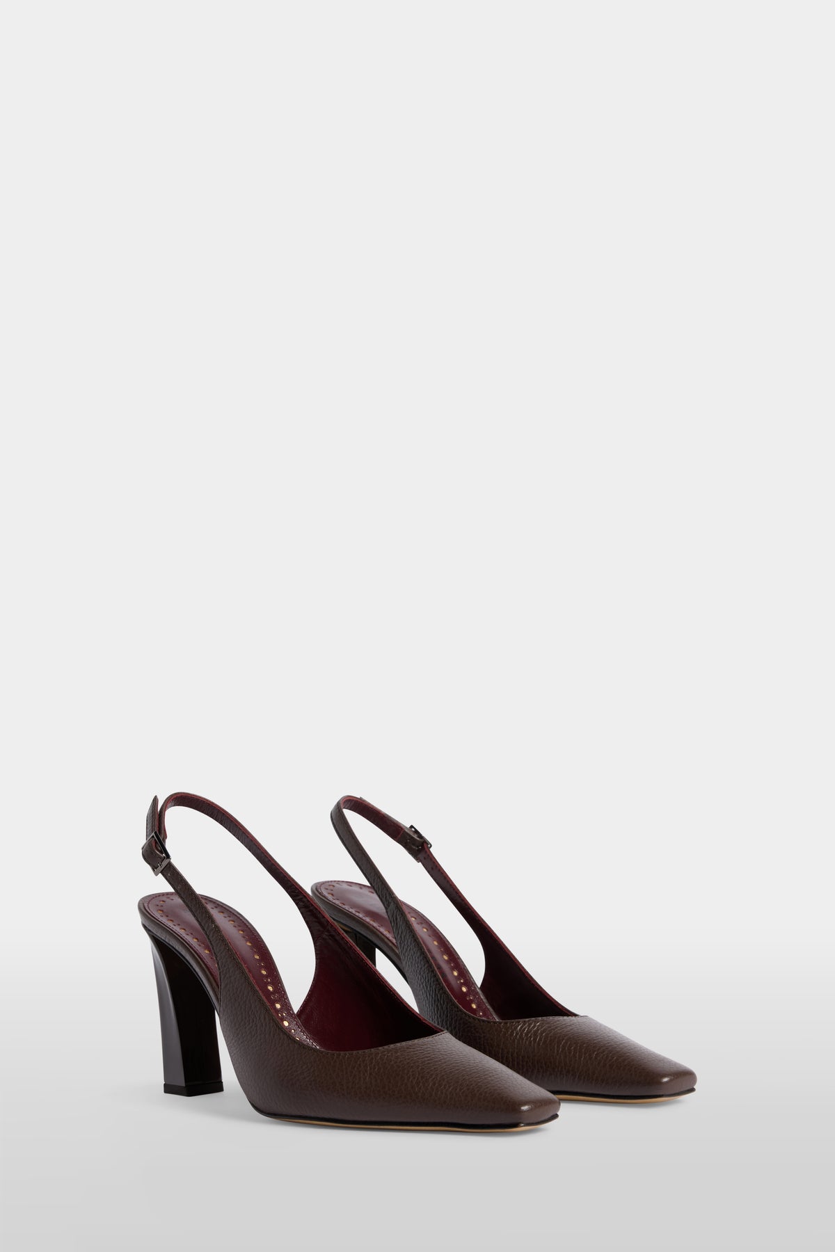 Décolleté Slingback in Pelle