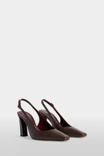 Décolleté Slingback in Pelle