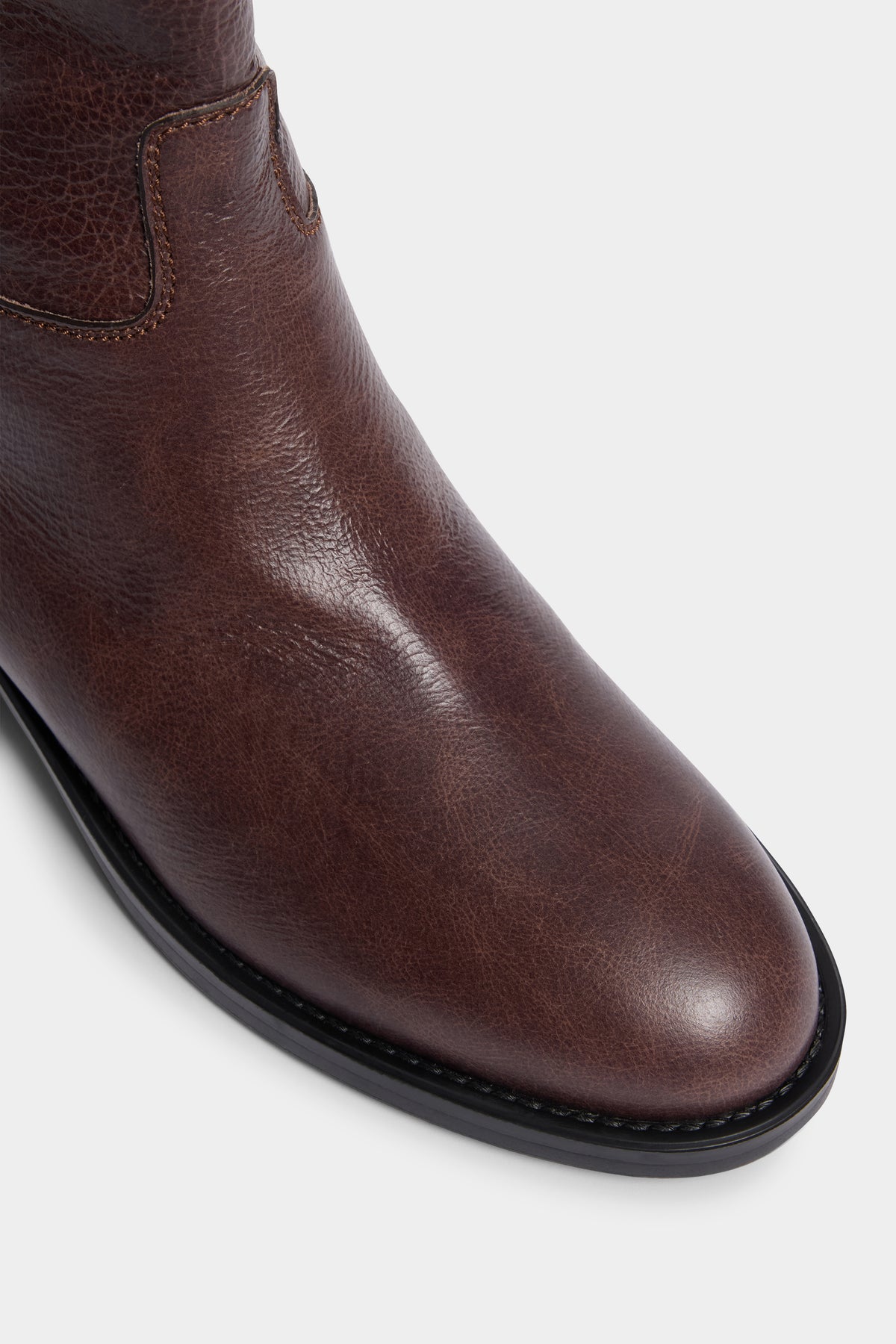 Brown Knee-High Boots