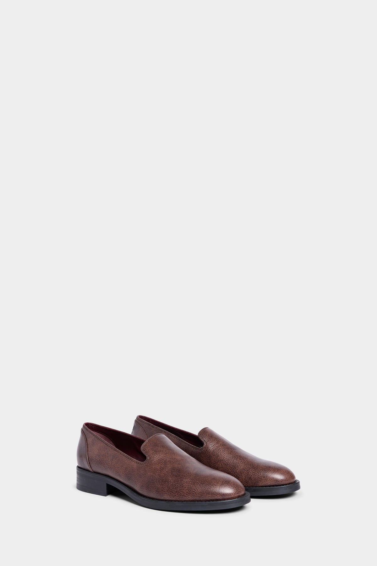 Brown Leather Loafers